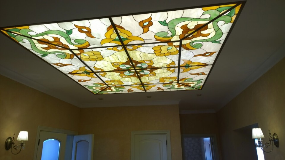 Заказать световой потолок с фотопечатью в г. Пикалёво